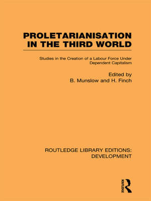 cover image of Proletarianisation in the Third World